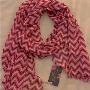 Pink & Red Scarf